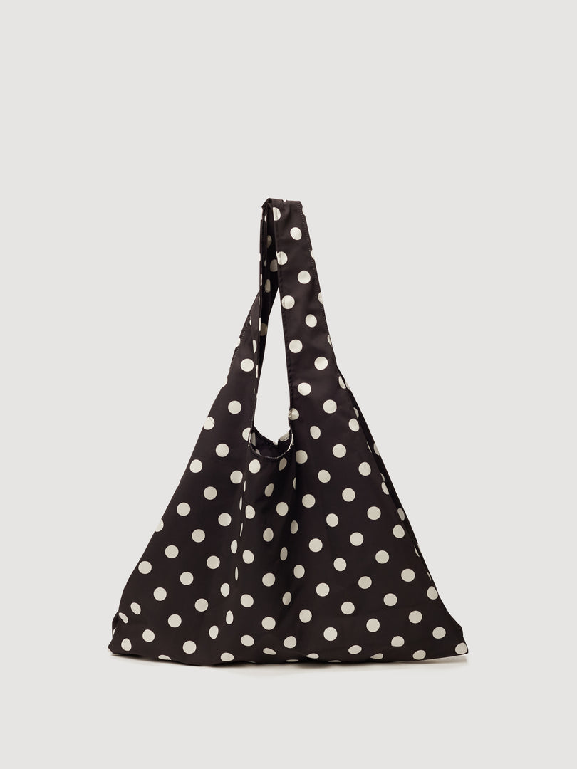 Flower Market Bag - White Dot