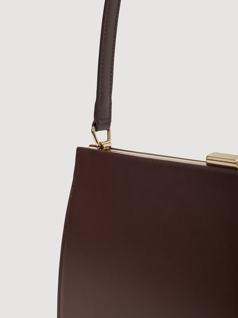 Mona Frame Bag Brown