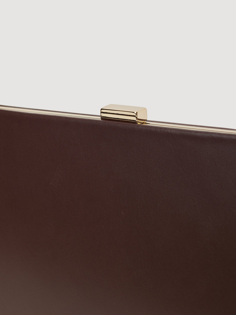 Mona Frame Bag Brown