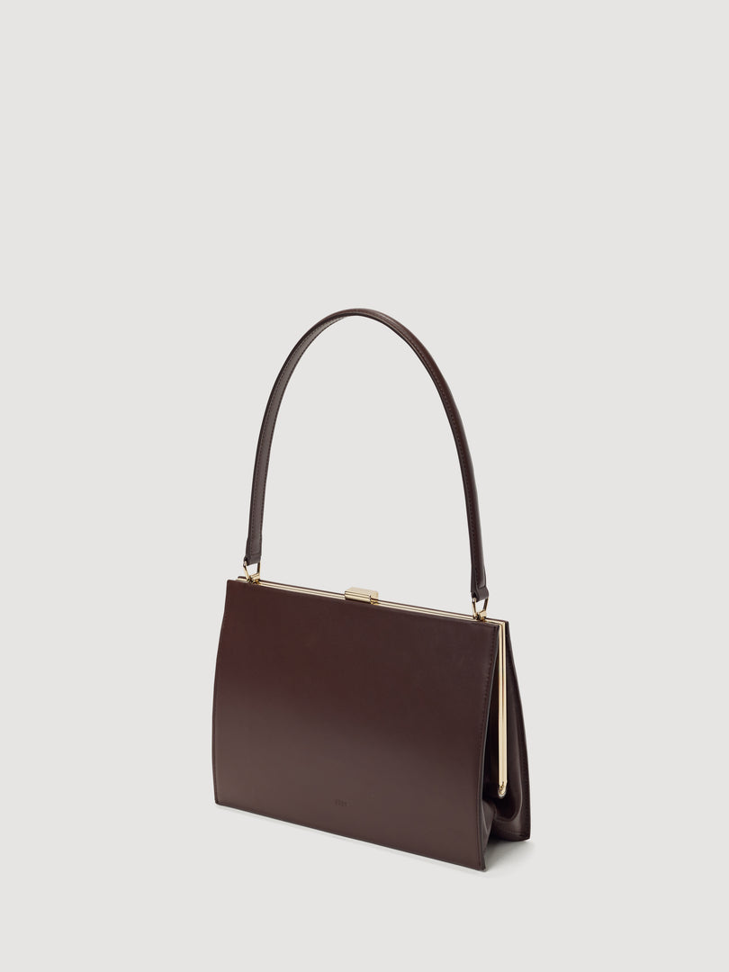 Mona Frame Bag Brown