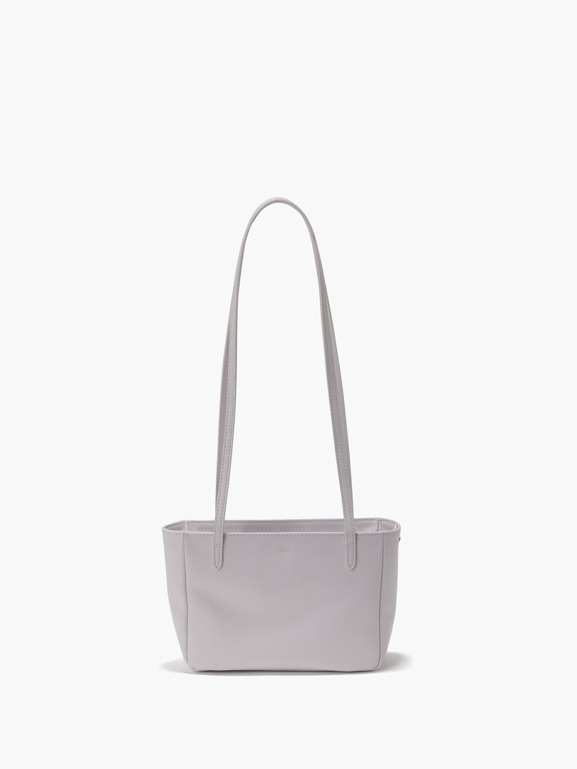 Moss Mini Leather Shoulder Bag Lavender