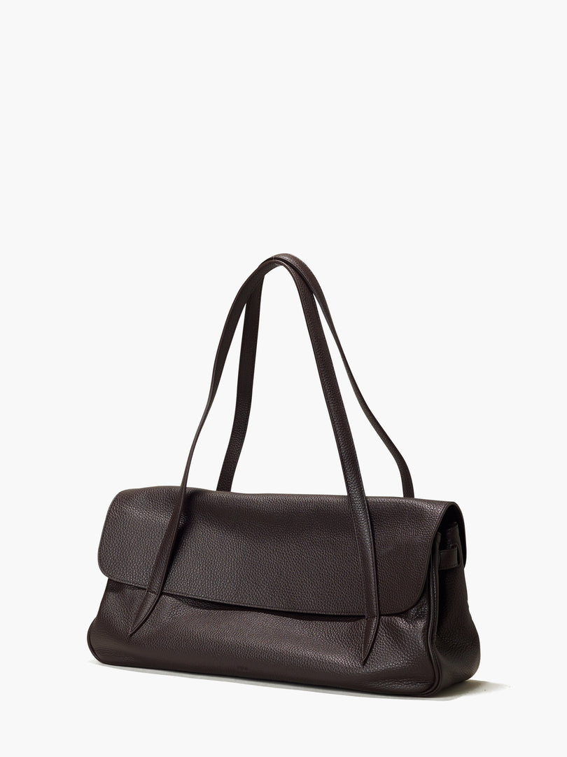 Willo Flap Bag Dark Brown