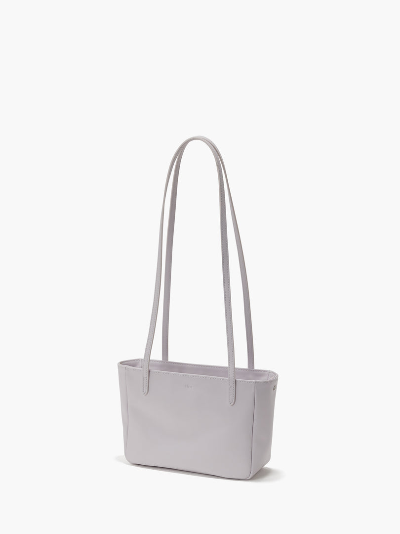 Moss Mini Leather Shoulder Bag Lavender
