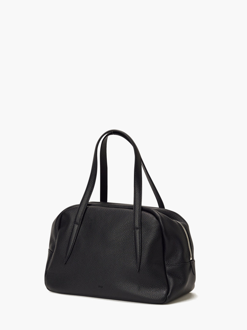 Willo Leather Bowling Bag Black