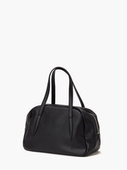 Willo Leather Bowling Bag Black