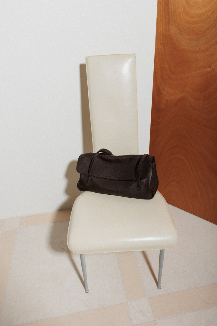Willo Flap Bag Dark Brown