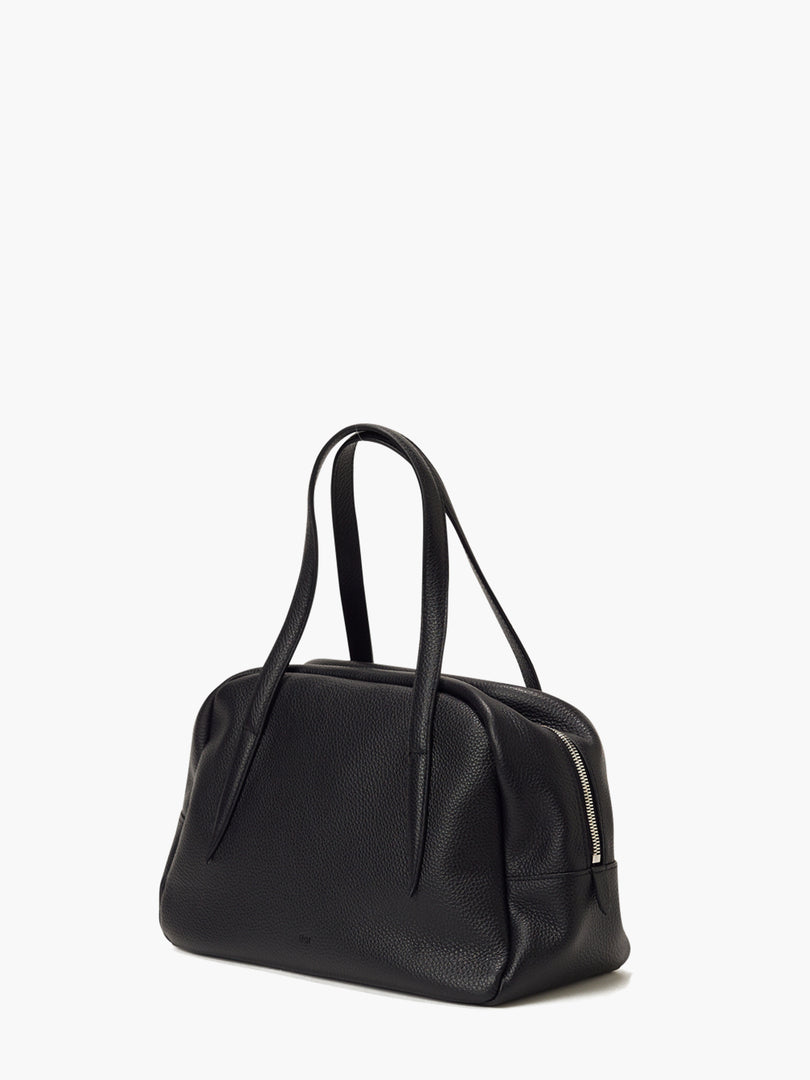 Willo Leather Bowling Bag Black