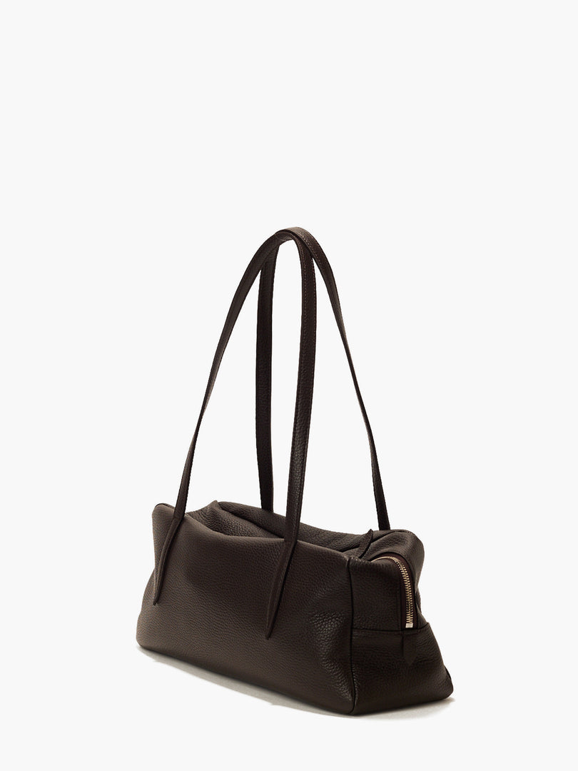 Willo Flute Shoulder Bag Dark Brown