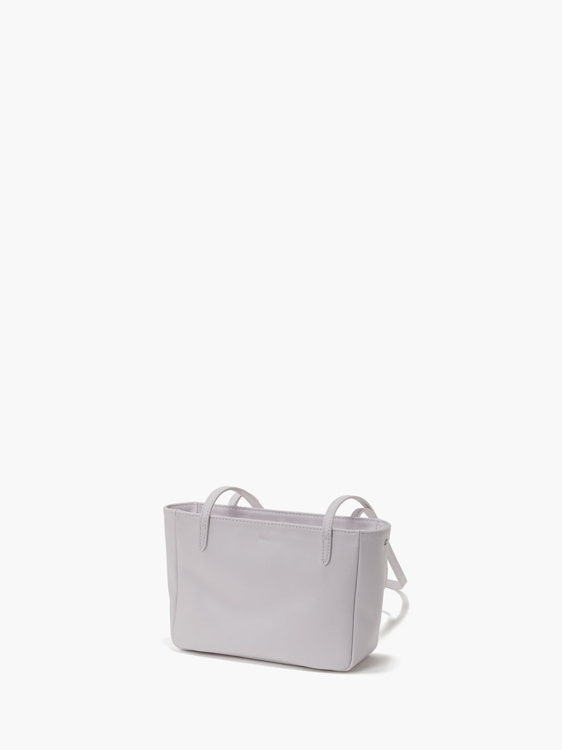 Moss Mini Leather Shoulder Bag Lavender