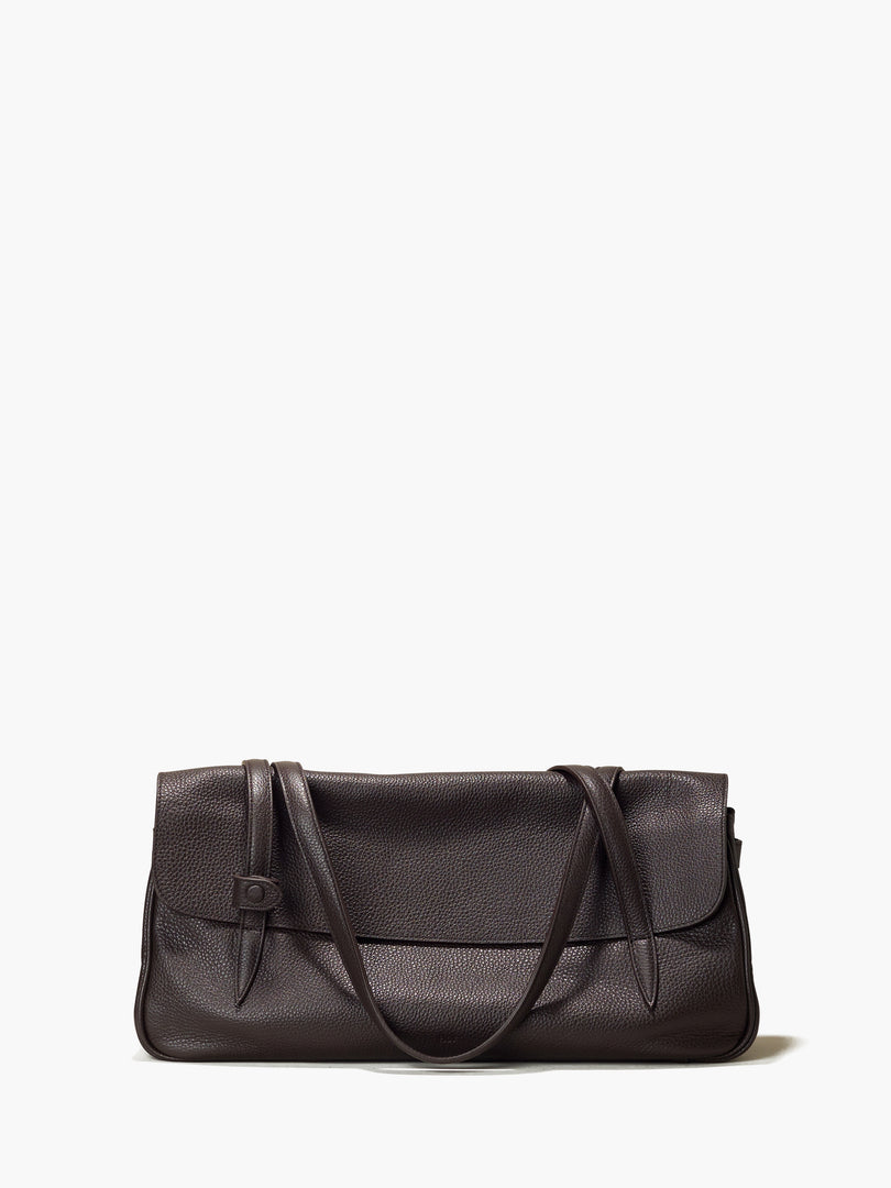 Willo Flap Bag Dark Brown