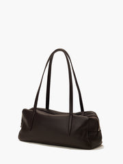 Willo Flute Shoulder Bag Dark Brown