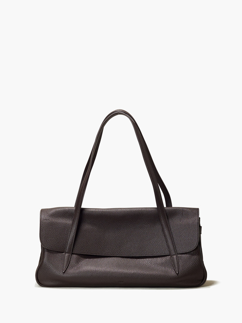 Willo Flap Bag Dark Brown