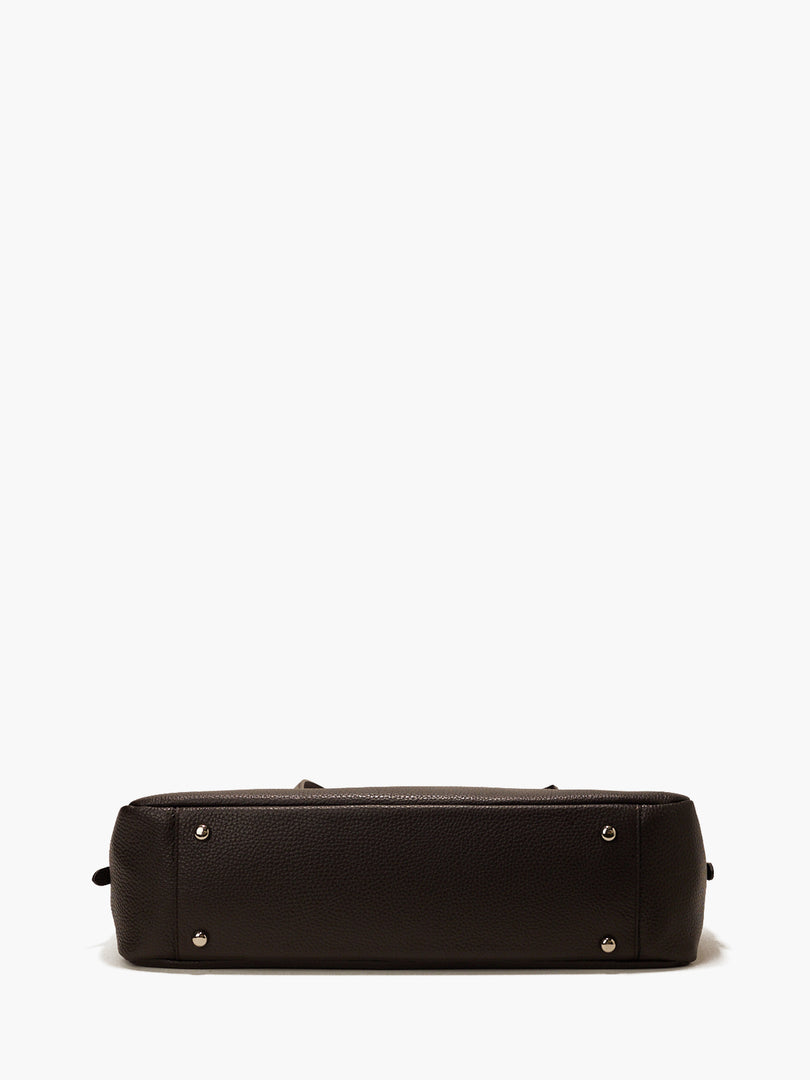 Willo Flute Shoulder Bag Dark Brown