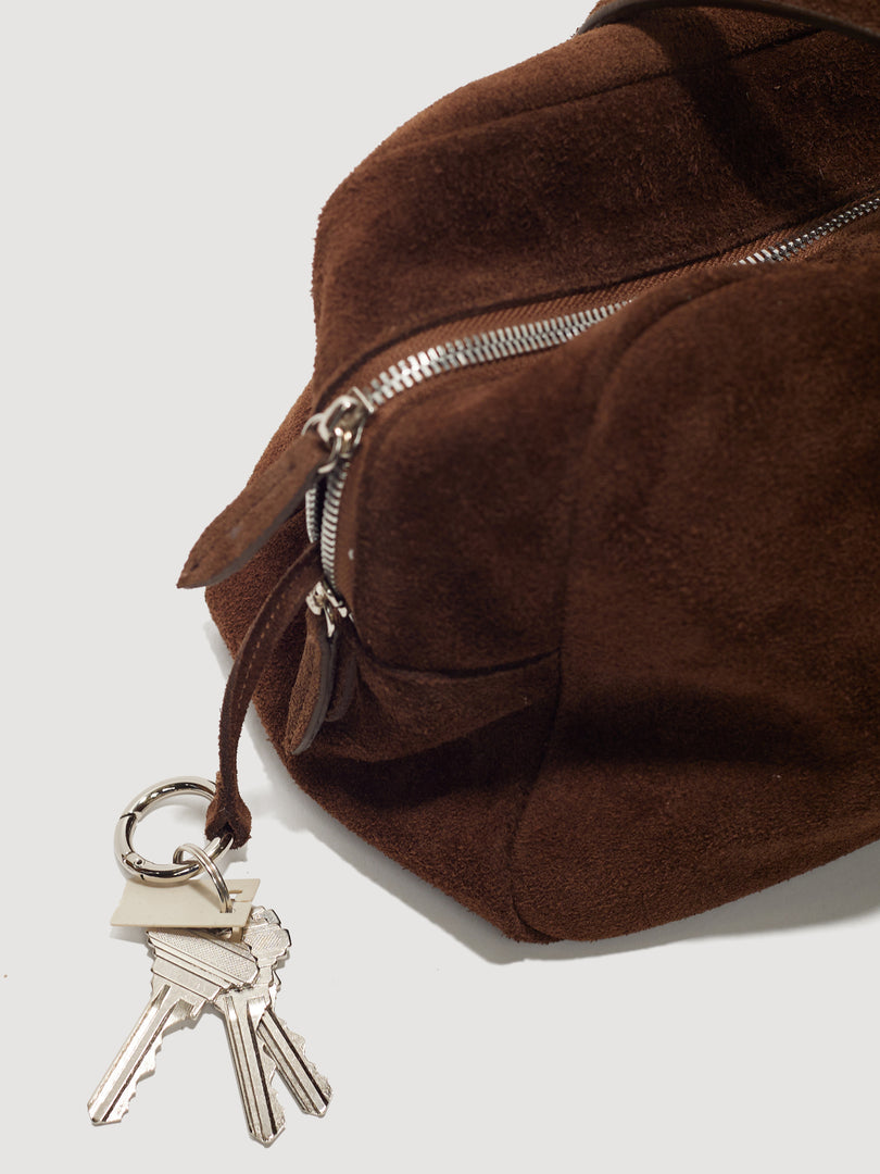 [Ships as available from 10/24] Willo Flute Bag Suede Brown