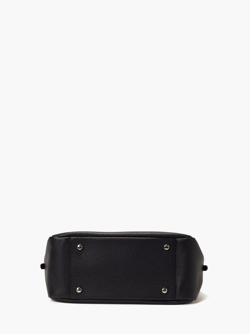 Willo Leather Bowling Bag Black