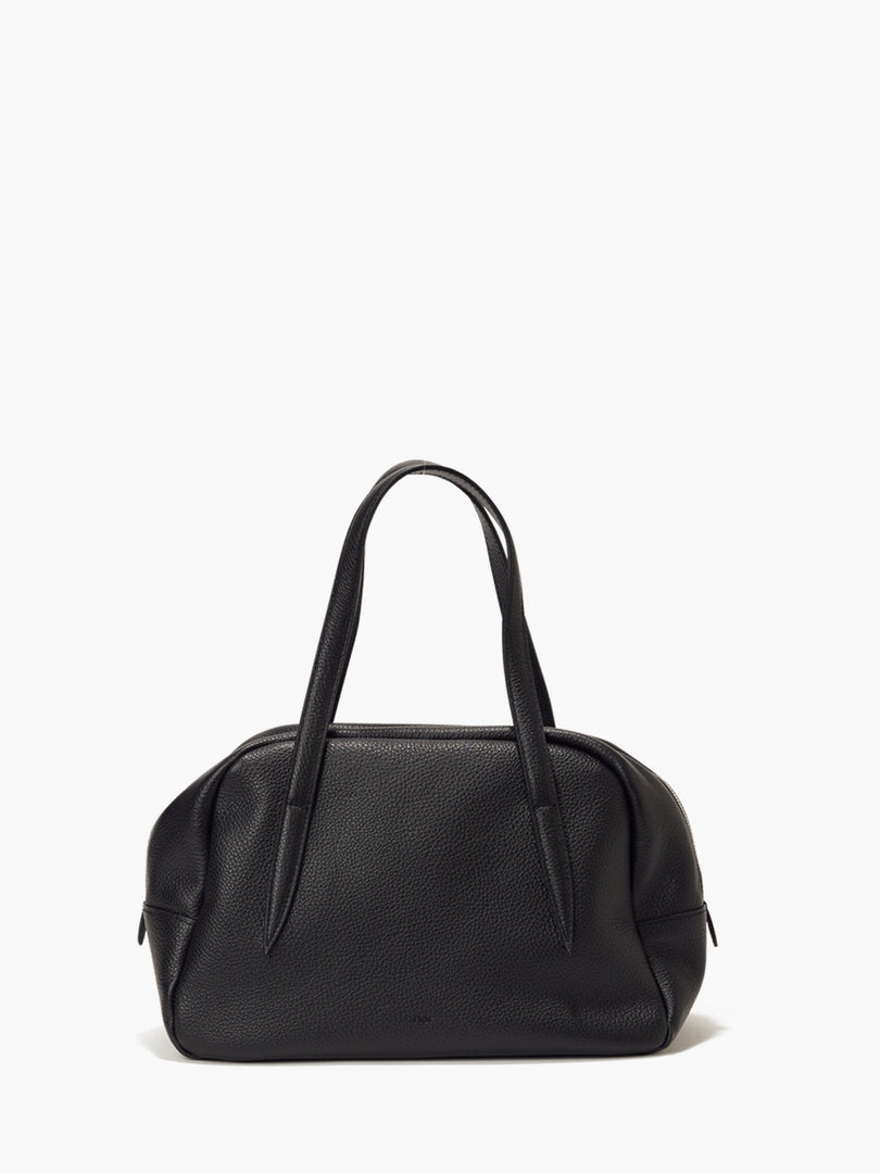 Willo Leather Bowling Bag Black
