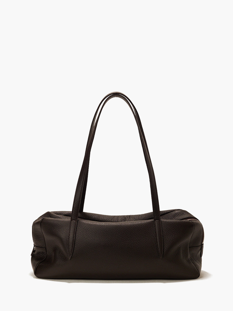 Willo Flute Shoulder Bag Dark Brown