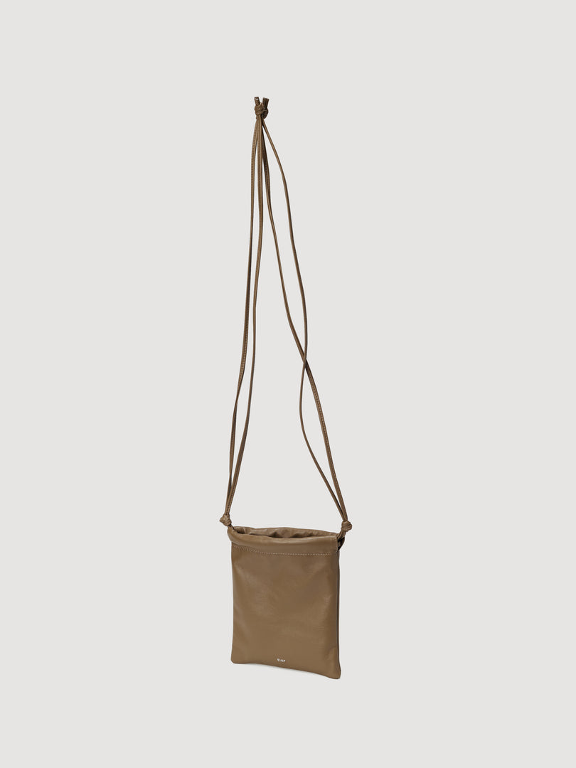 Kara Cross Bag Mini Brown