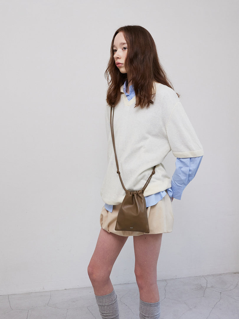 Kara Cross Bag Mini Brown