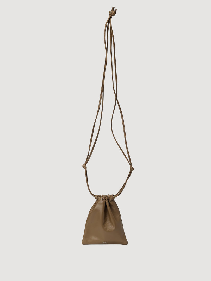 Kara Cross Bag Mini Brown