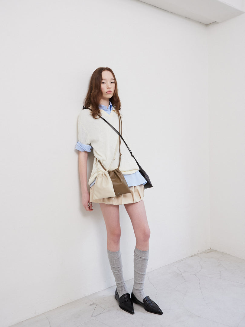 Kara Cross Bag Mini Ivory