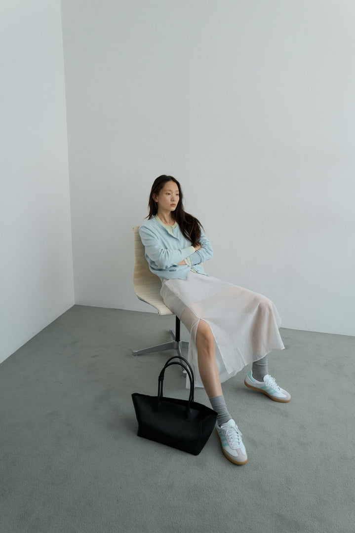 [Pre-order · Ships from Jun 22] Mag Leather Tote Bag Black