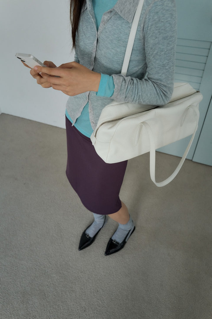 Willo Flute Shoulder Bag Ivory
