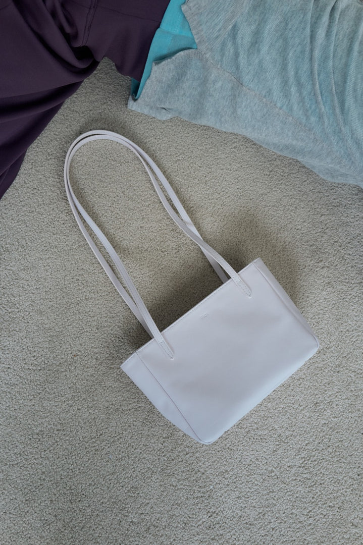 Moss Mini Leather Shoulder Bag Lavender