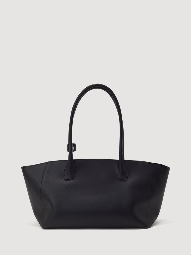 [Pre-order · Ships from Jun 22] Mag Leather Tote Bag Black