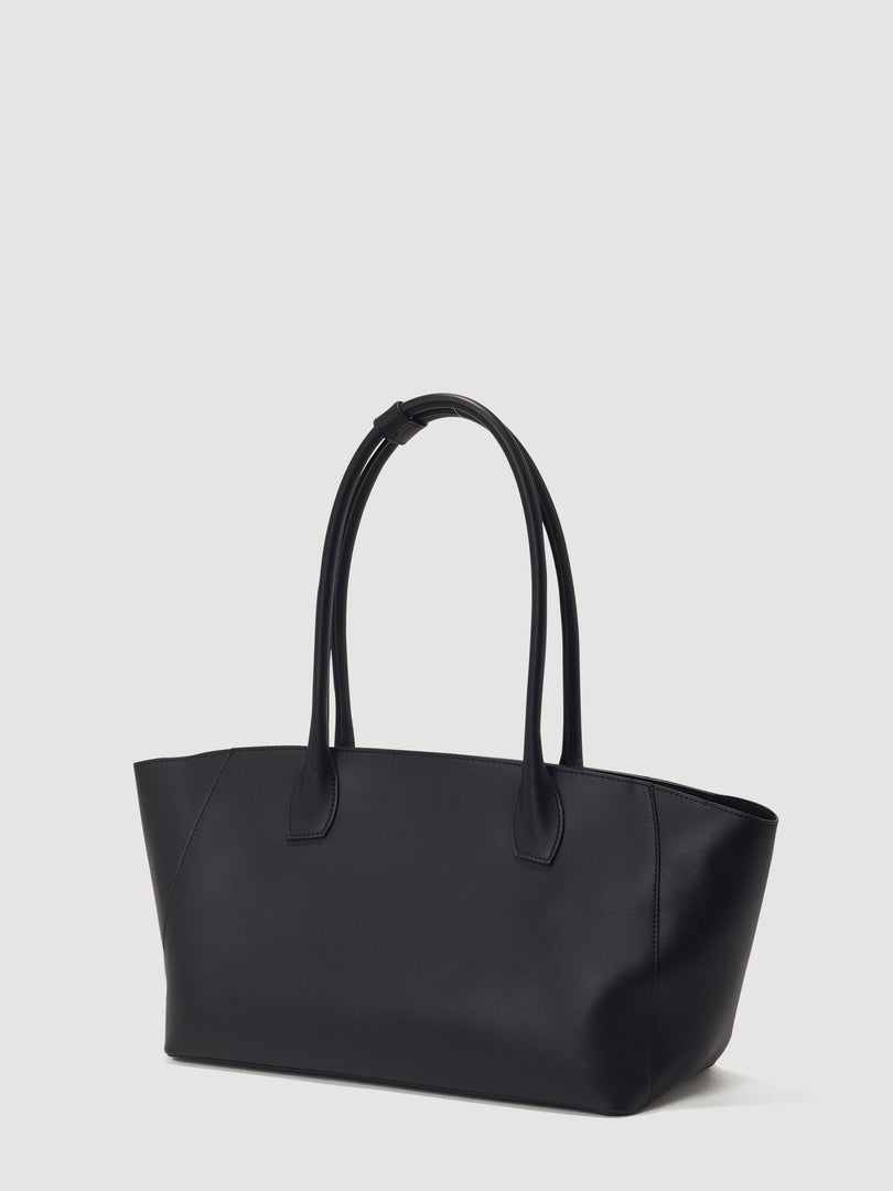 [Pre-order · Ships from Jun 22] Mag Leather Tote Bag Black