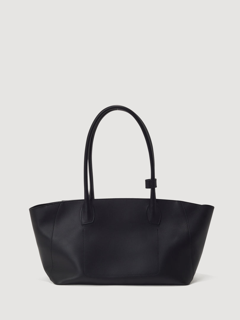 [Pre-order · Ships from Jun 22] Mag Leather Tote Bag Black