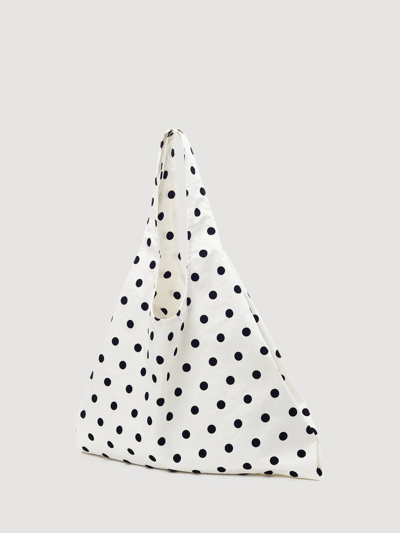 Flower Market Bag - Ivory Dot