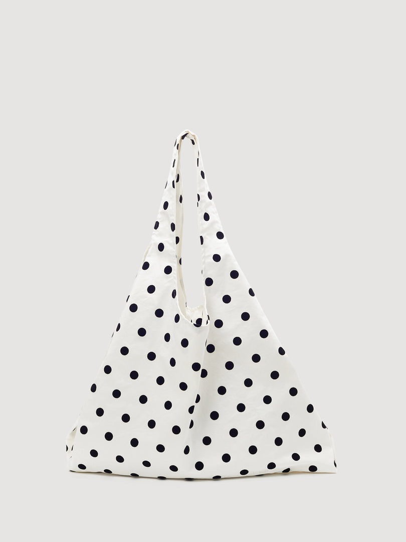 Flower Market Bag - Ivory Dot