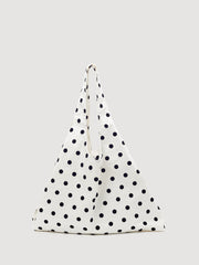 Flower Market Bag - Ivory Dot