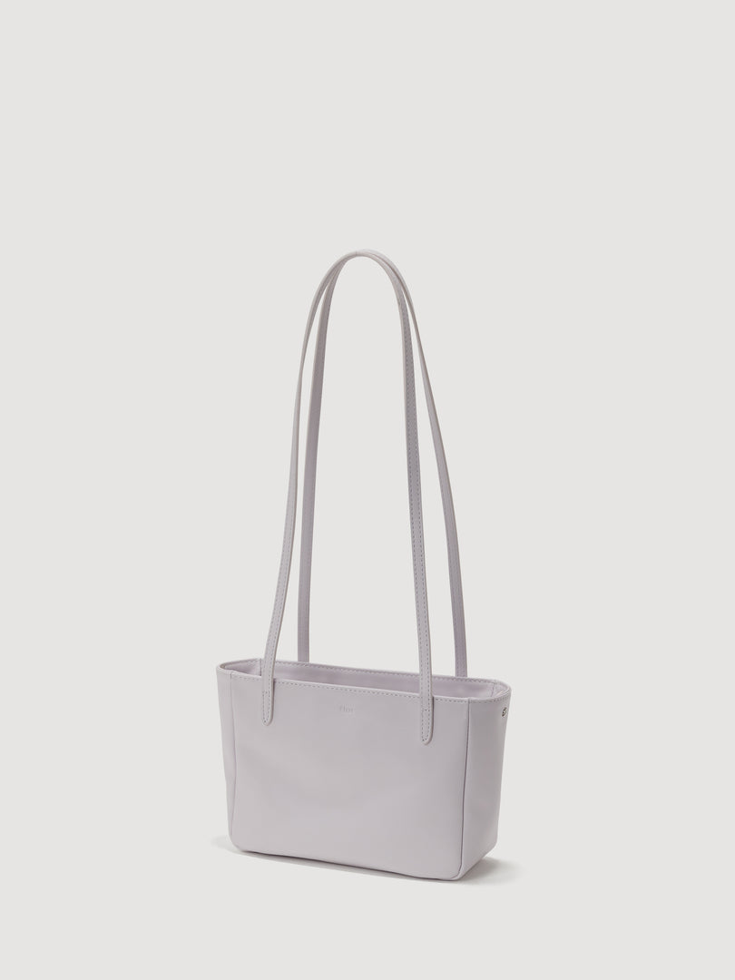 Moss Mini Leather Shoulder Bag Lavender