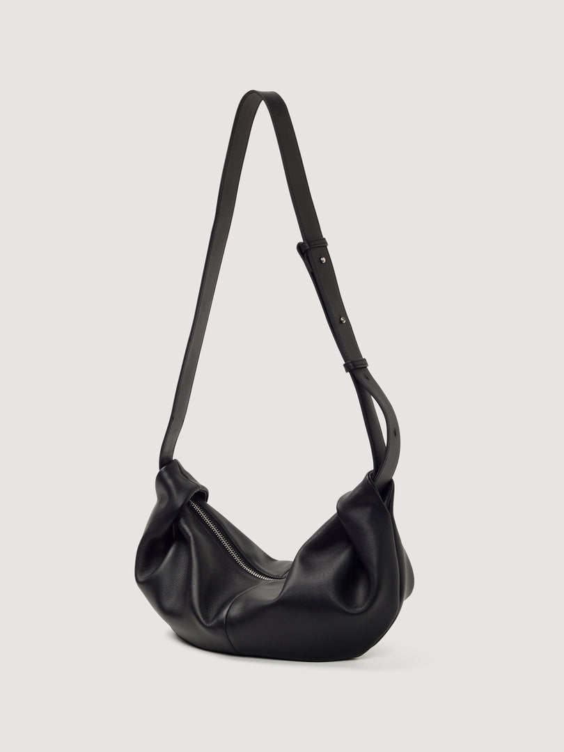 Ohwi Leather Sling Bag Black