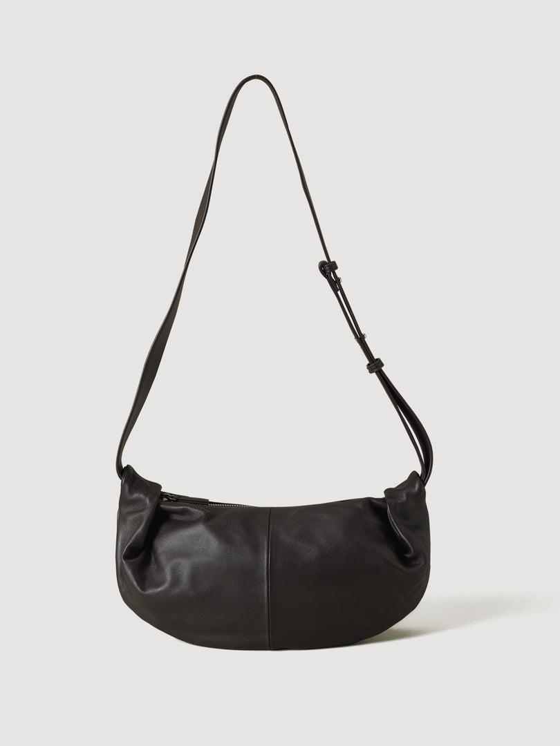 Ohwi Leather Sling Bag Brown