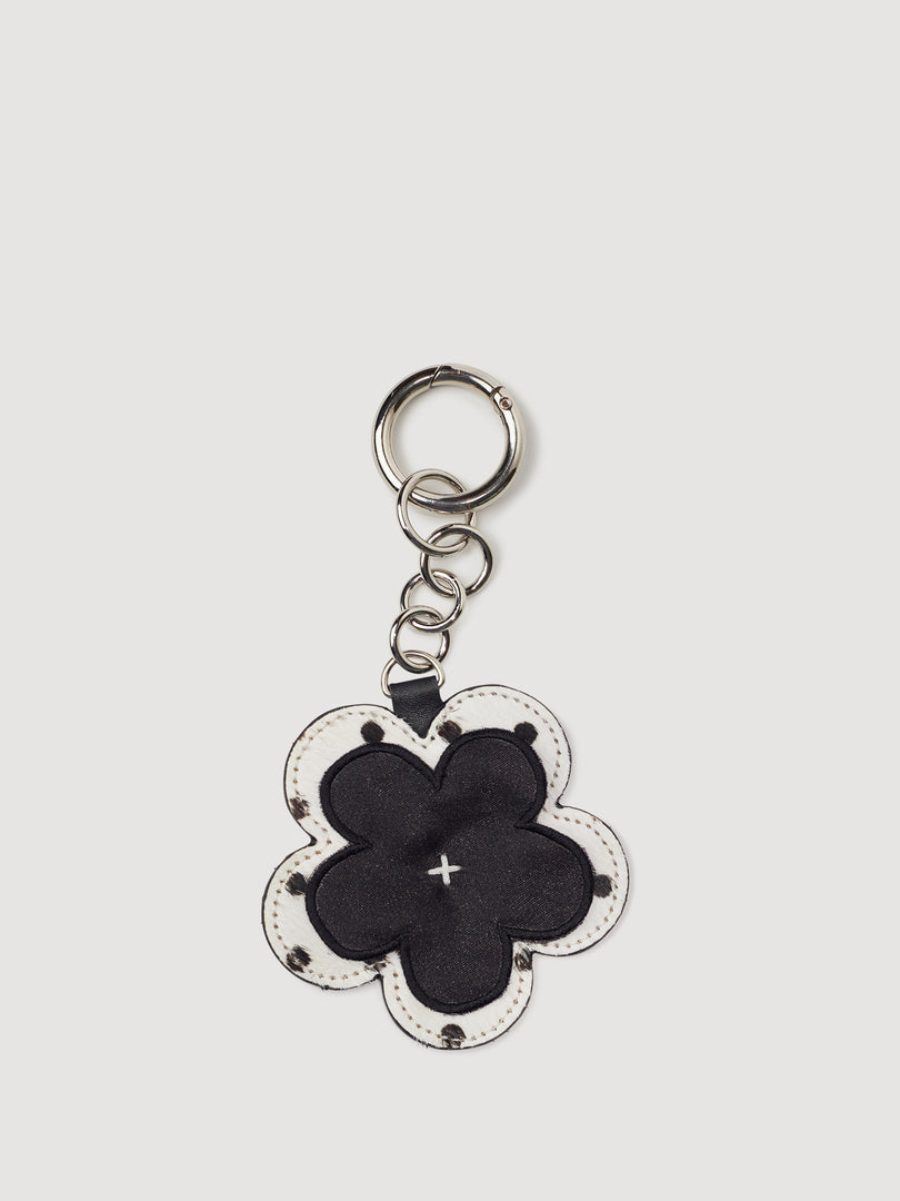 [Ships as available from 10/24] Pansy Keyring Black dot