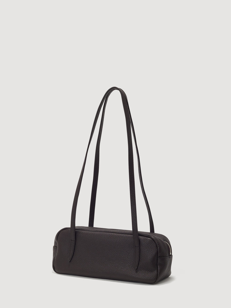 Willo Flute Mini Shoulder Bag Dark Brown