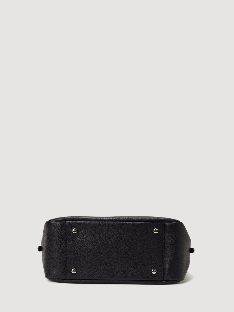 Willo Leather Bowling Bag Black
