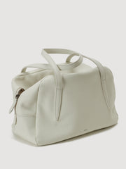 Willo Leather Bowling Bag Ivory