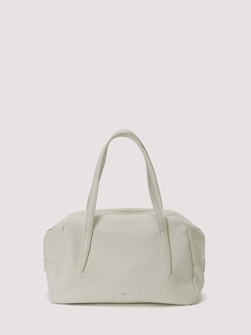 Willo Leather Bowling Bag Ivory