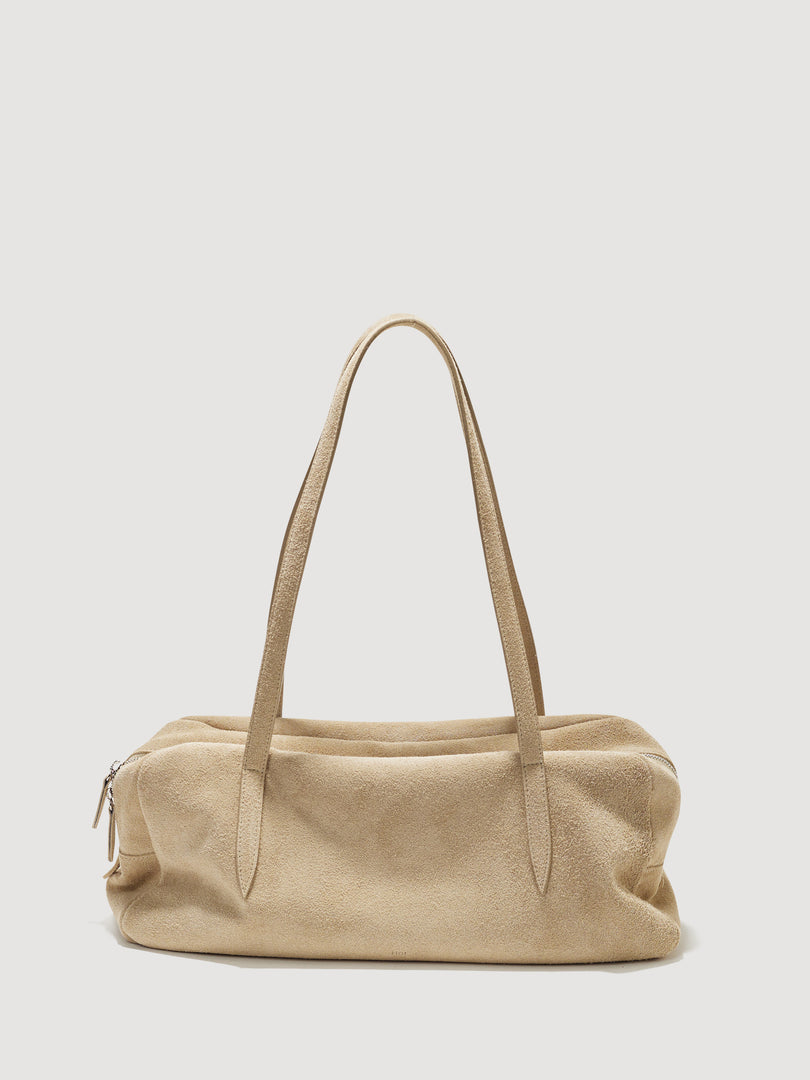 Willo Flute Bag Suede Beige