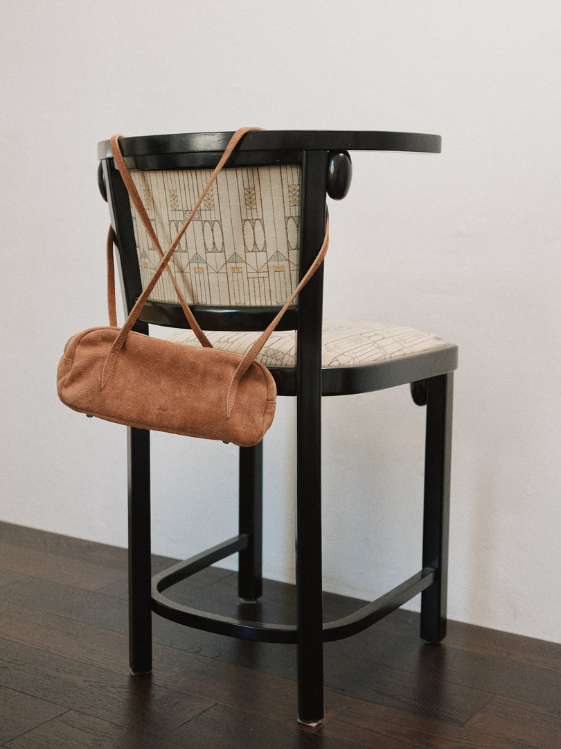 Willo Flute Bag Mini Suede Camel