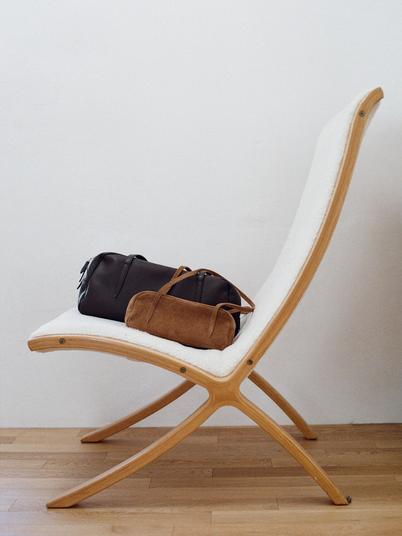 Willo Flute Bag Mini Suede Camel