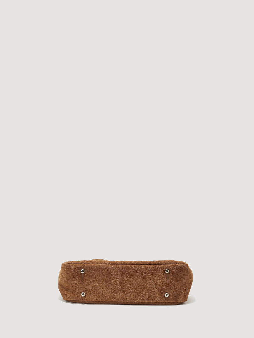 Willo Flute Bag Mini Suede Camel