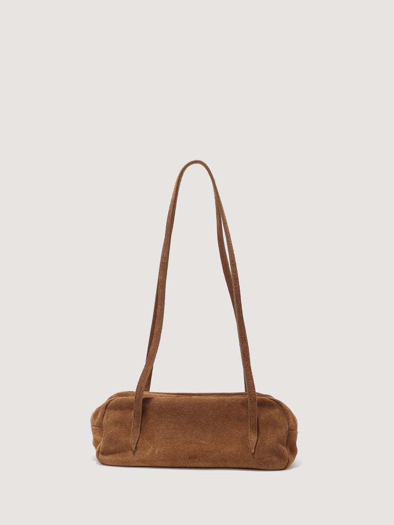 Willo Flute Bag Mini Suede Camel