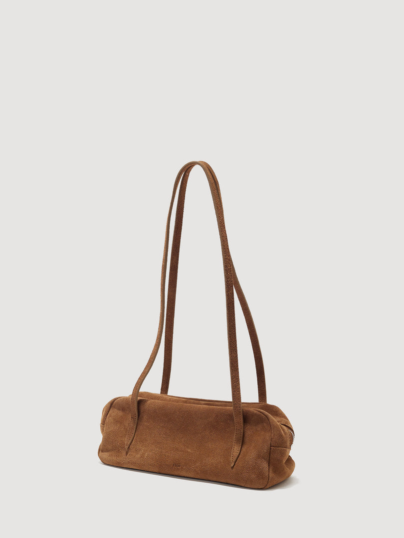 Willo Flute Bag Mini Suede Camel