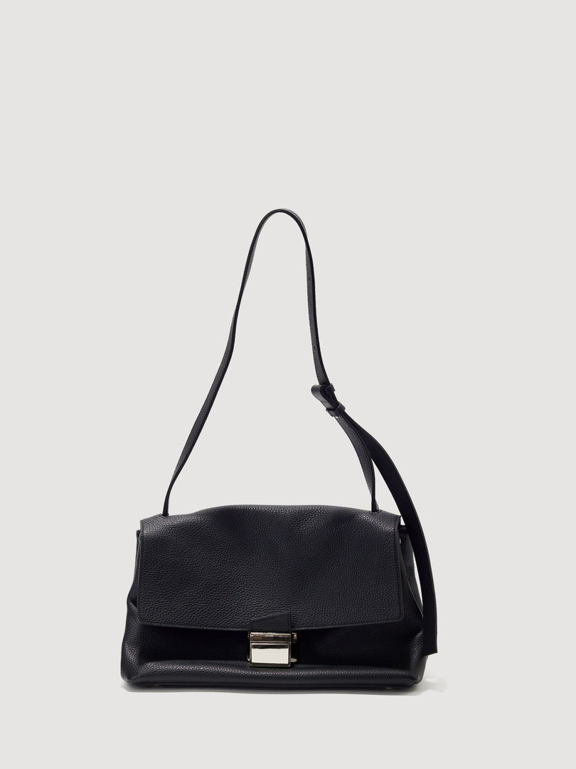 [Pre-order · Ships from Dec 26] Delfi Satchel Bag Black