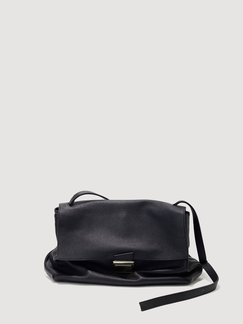 [Pre-order · Ships from Dec 26] Delfi Satchel Bag Large Black